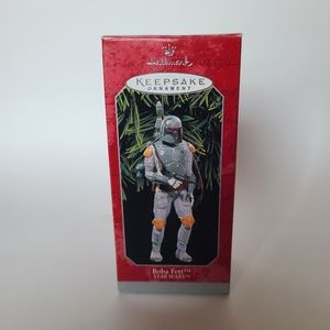 1998 Star Wars Boba Fett Hallmark Keepsake Collectible Ornament